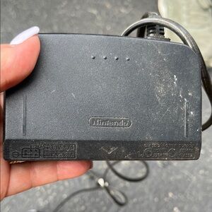 Nintendo Black Charging Adapter